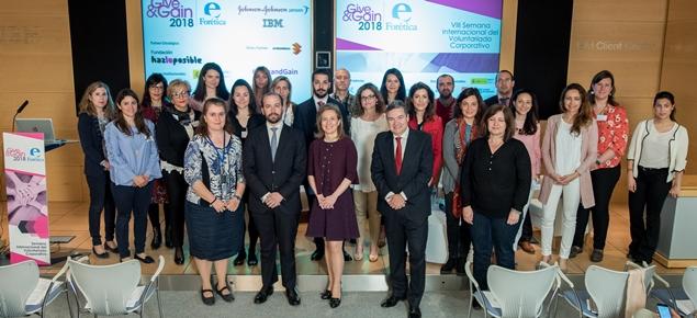 Participantes en Give & Gain 2018.
