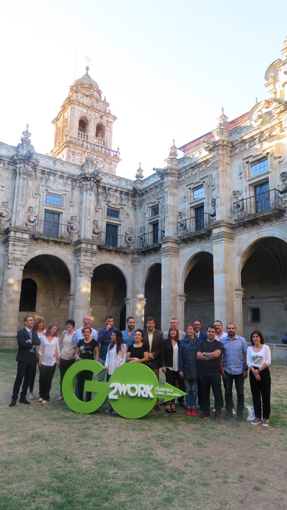 Participantes en la presentación de los proyectos.