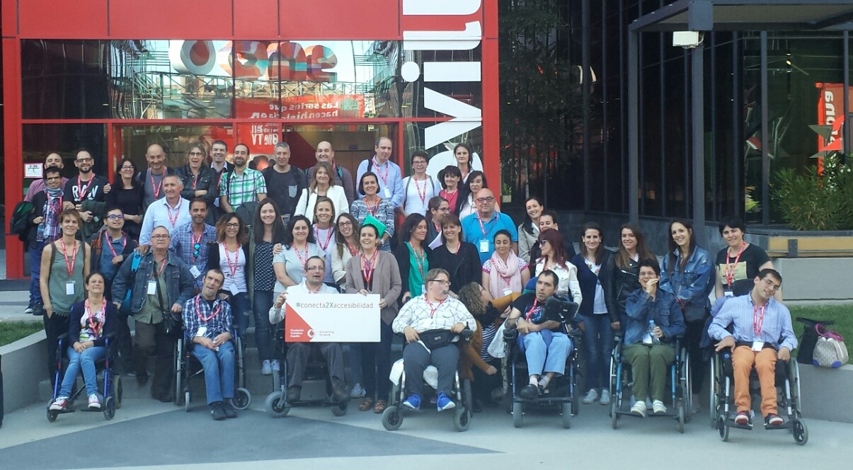 Foto de grupo de las VI Jornadas #ASPACEnet.