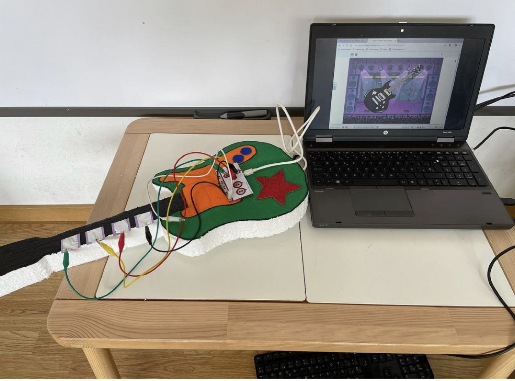 Un dos proxectos da Maker Faire Galicia.