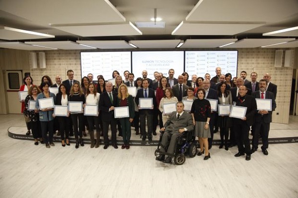 Acto de entrega de los diplomas.