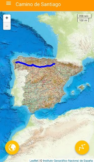 Pantallazo de la app.