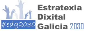 Logo Estratexia Dixital Galicia 2030.