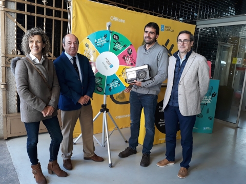 Punto de recogida en el mercado municipal Quiroga Ballesteros.