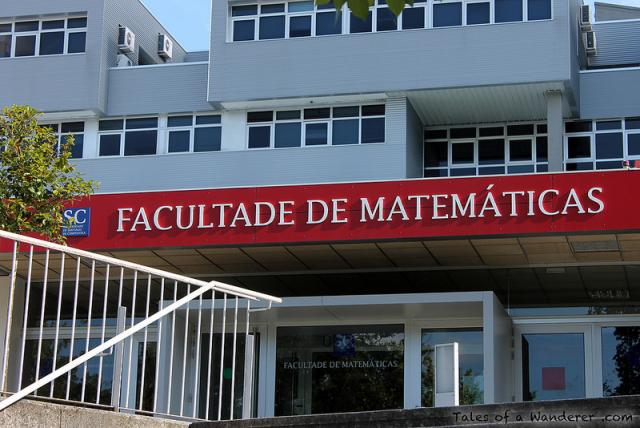 Facultad de Matemáticas de la USC.
