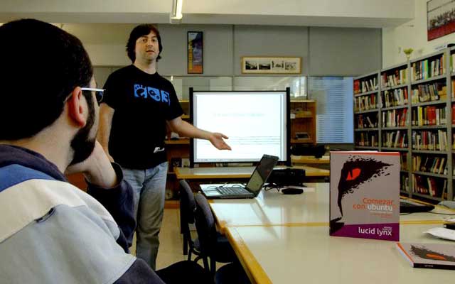 Imagen de una de las actividades formativas impartidas por MeLiSA.