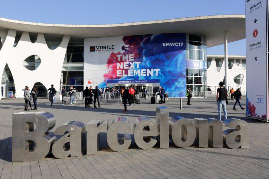 Mobile World Congress en Barcelona.