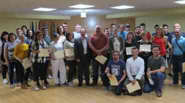 Entrega de diplomas en Narón.