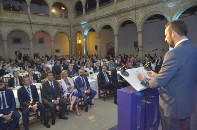 Imagen de la celebración de una anterior Noche de la Ingeniería en Informática de Galicia.