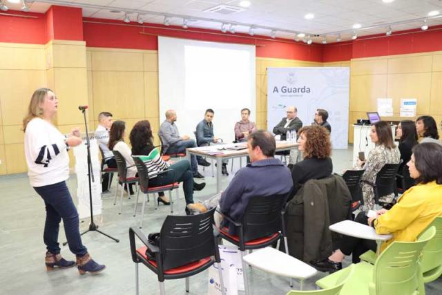 Un momento de la exposición.