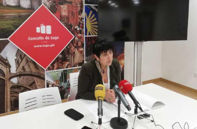 Olga López, concejal de Bienestar Social del Ayuntamiento de Lugo.