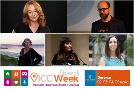 Cartel de ponentes de la ICC Week.