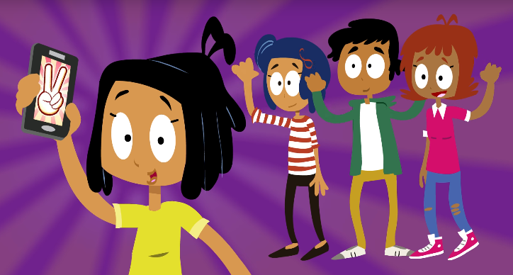 Pantallazo de uno de los vídeos de PantallasAmigas.