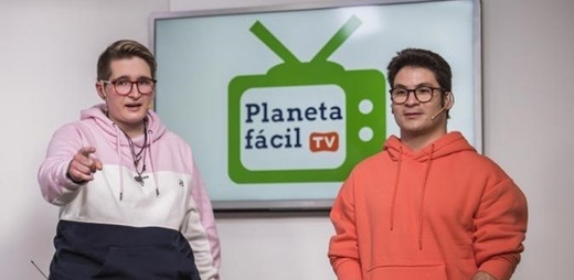 Presentadores de Planeta Fácil TV.
