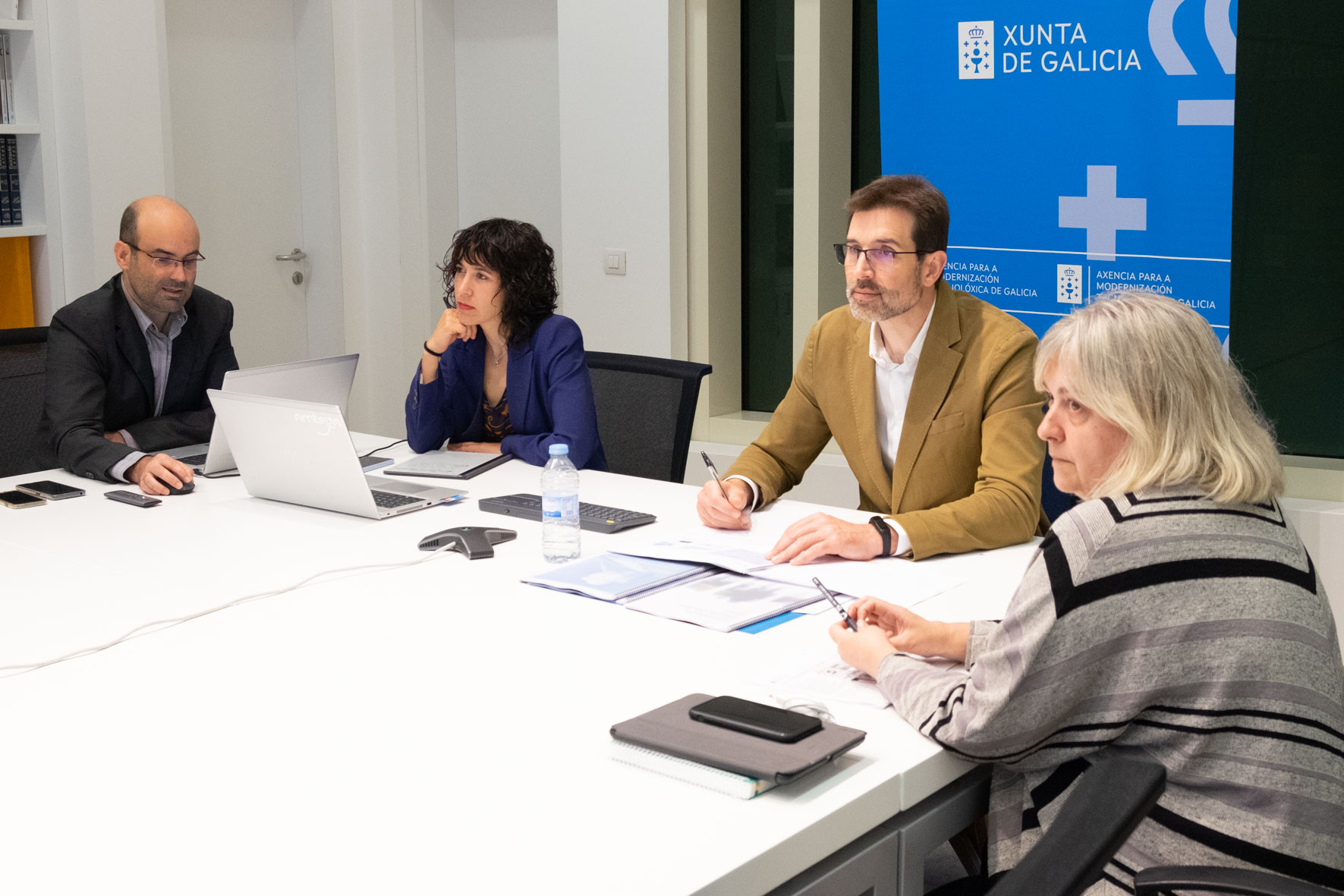 Momento do pleno do Osimga.