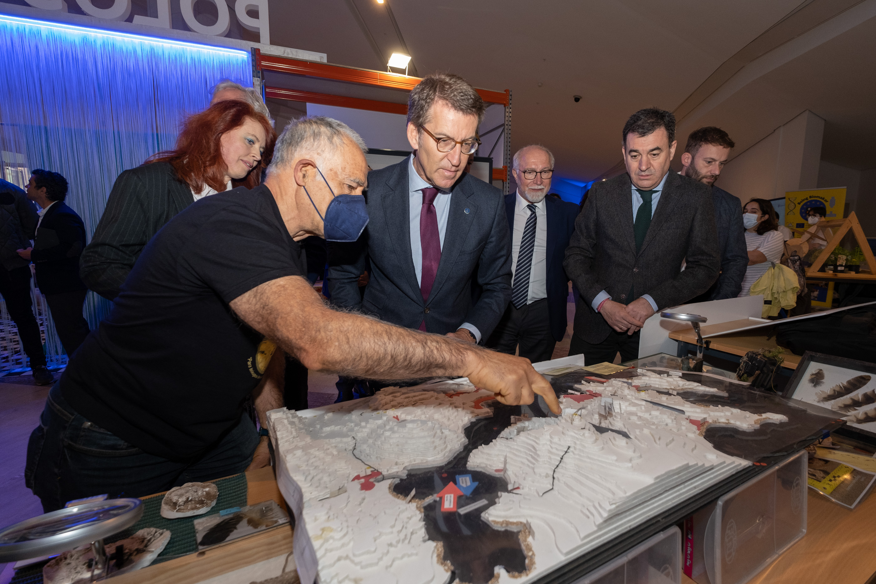 Xornada de exhibición dos Polos creativos.