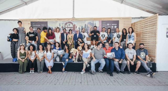 Entrega de galardones en la Pont-Up Store.