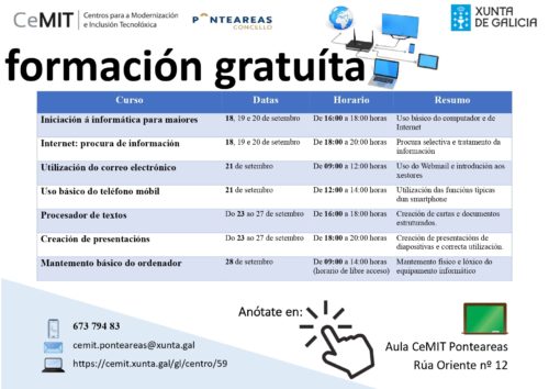 Cartel de la iniciativa.