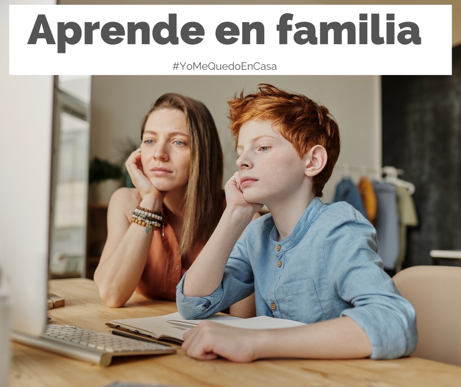 Aprende en familia con la tecnología.