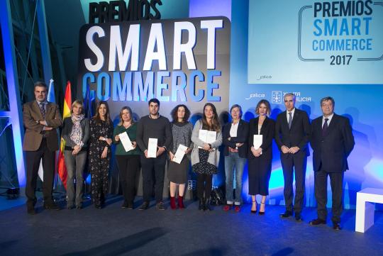 Galardonados en los premios Smart Commerce.