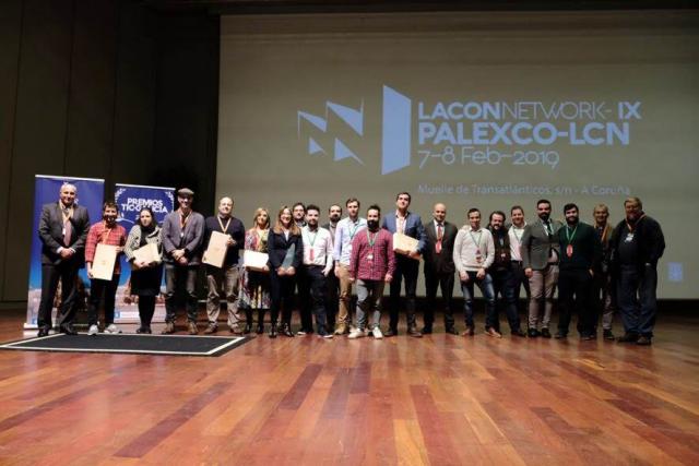 Galardonados en los premios.