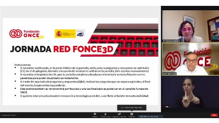 Presentación de la iniciativa por videoconferencia.