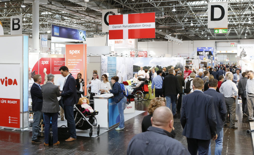 Fotografía da pasada edición de Rehacare.