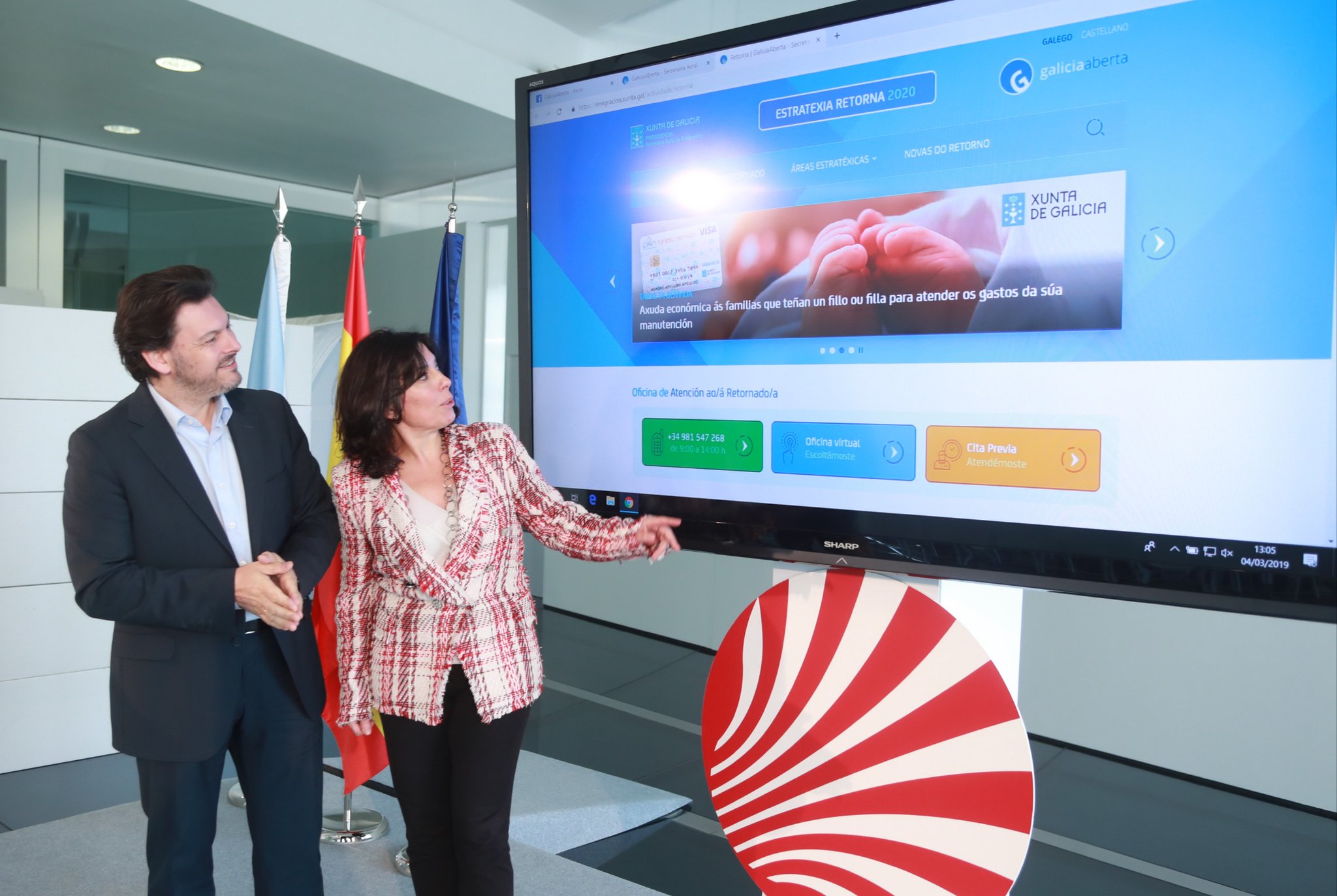 Presentación da web.