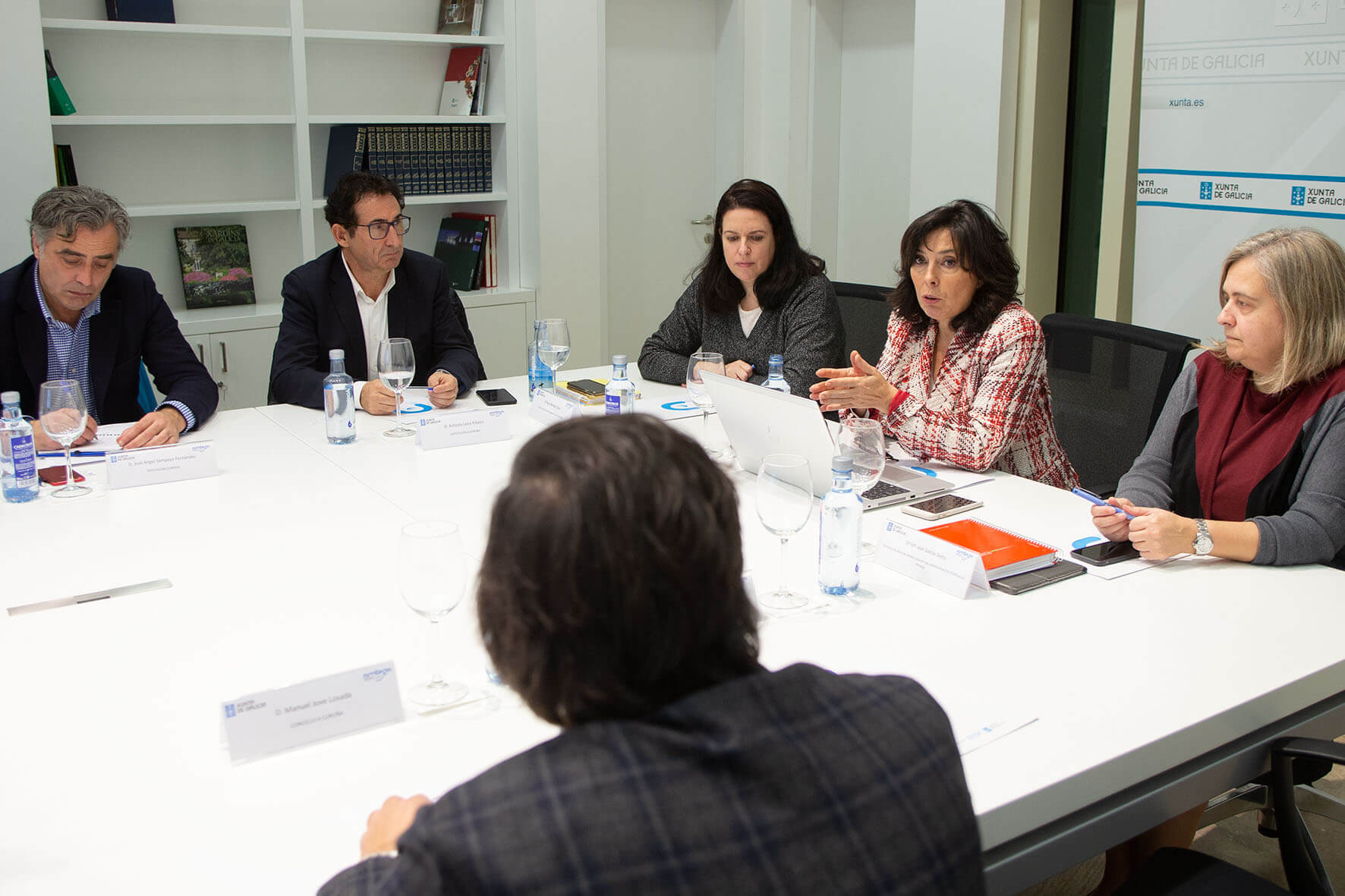 Xuntanza de traballo con representantes da FEGAMP.