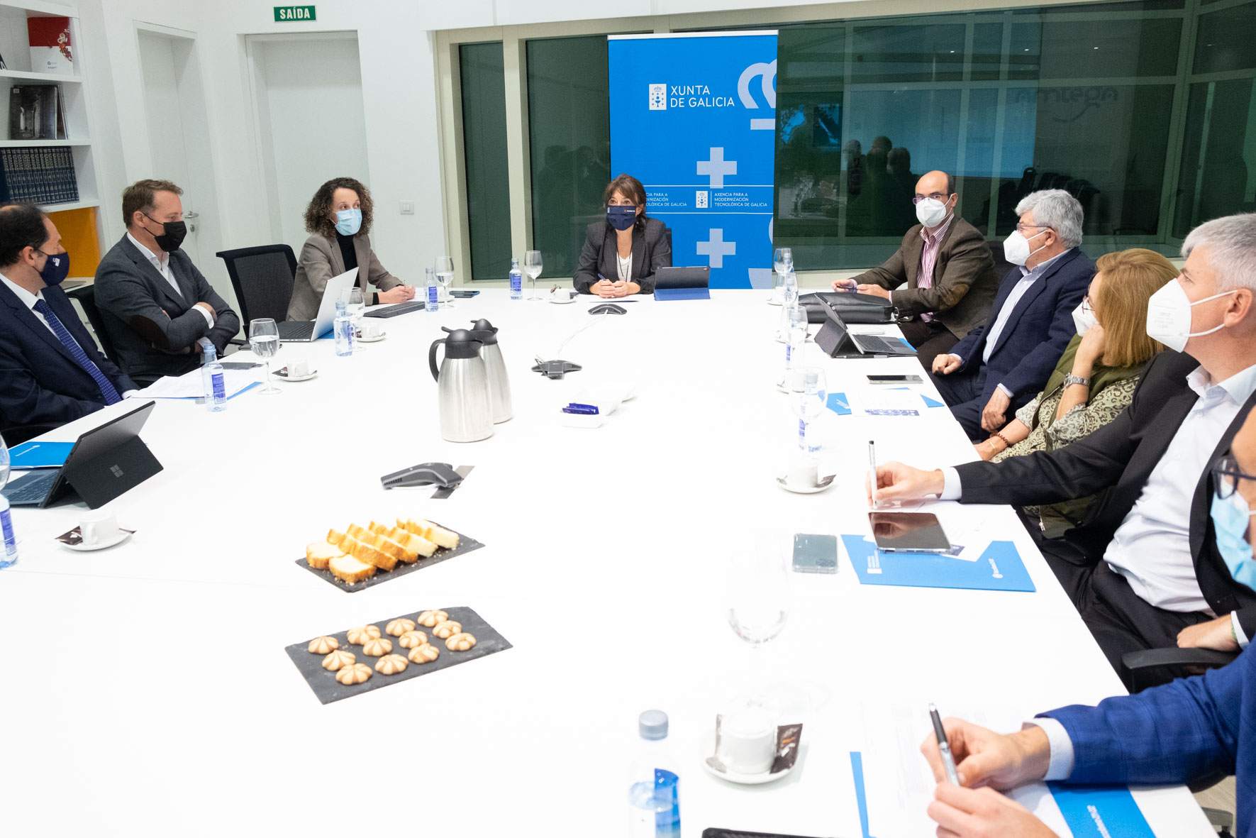 Reunión Amtega e Universidades galegas.