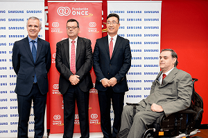 Samsung y Fundación ONCE.