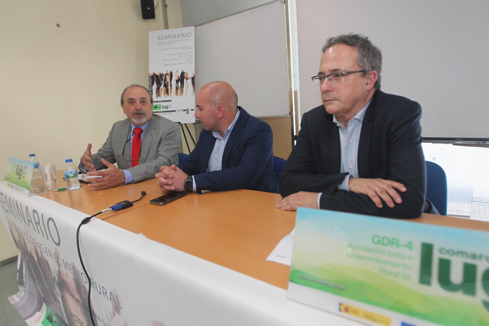 Clausura do seminario sobre novas tecnoloxías no agro.