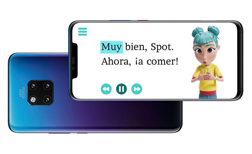 Pantallazo de StorySign.