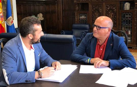 Fernando Suárez y Manuel Baltar.