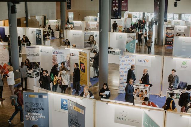 Zona de exposiciones de Talentia Summit'19.