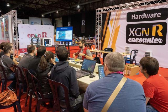 Imagen de un taller en la pasada edición del XGN R Encounter.