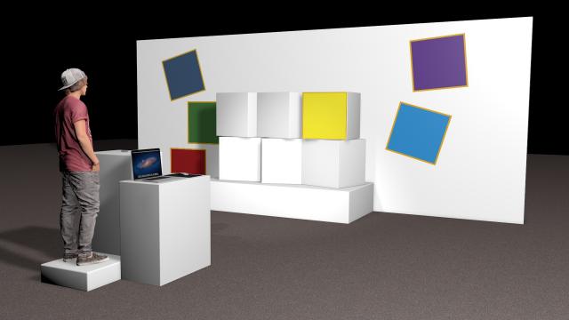 Set de Video-mapping.