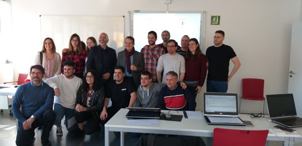 Participantes en la formación.