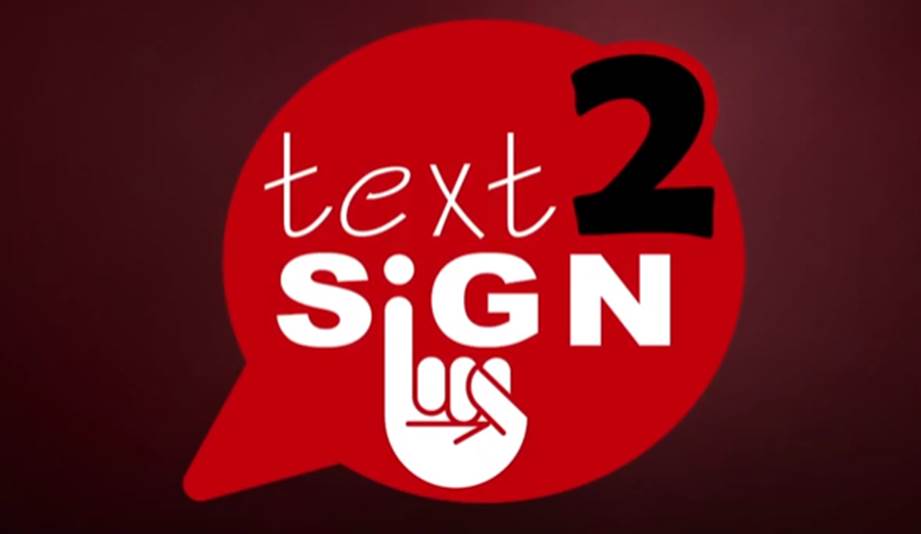 Logo de Text2Sign.