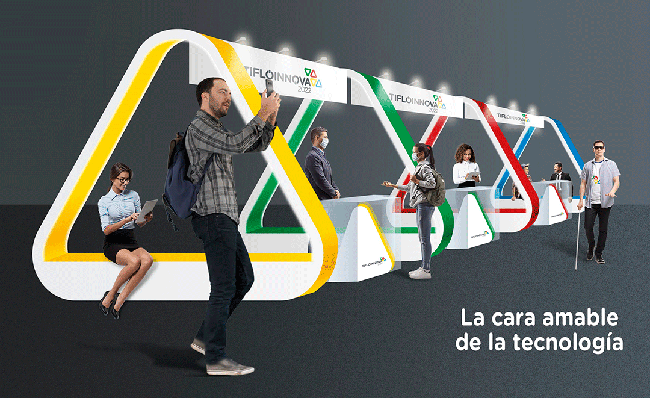 Imaxe do cartel de Tifloinnova 2022.