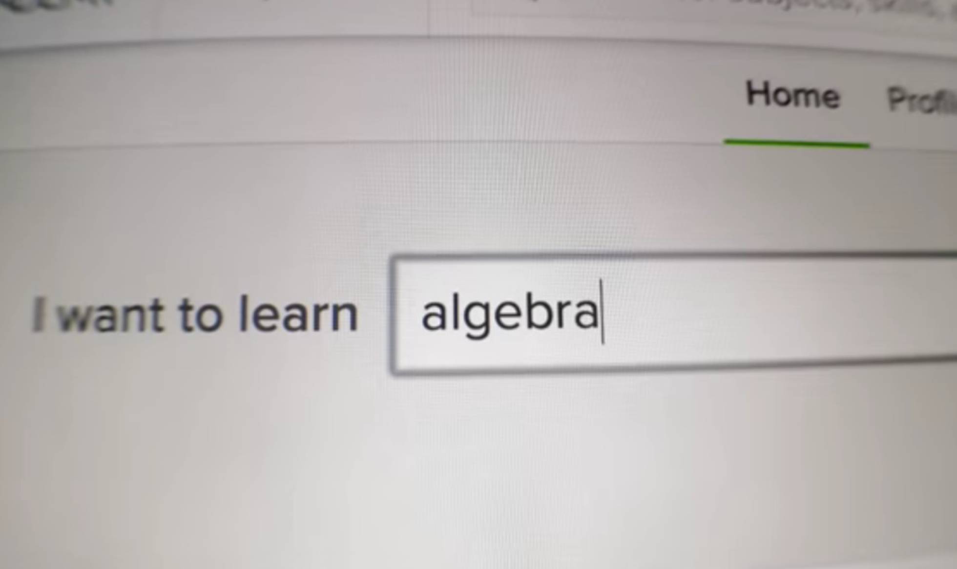 Pantallazo aprendizaje.