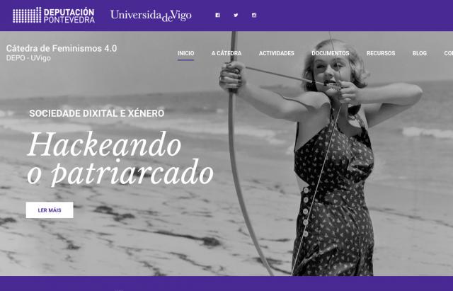 Pantallazo de la web.