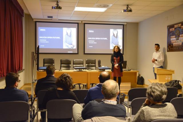 Presentación del centro de crowdworking e innovación Galicia Open Future.