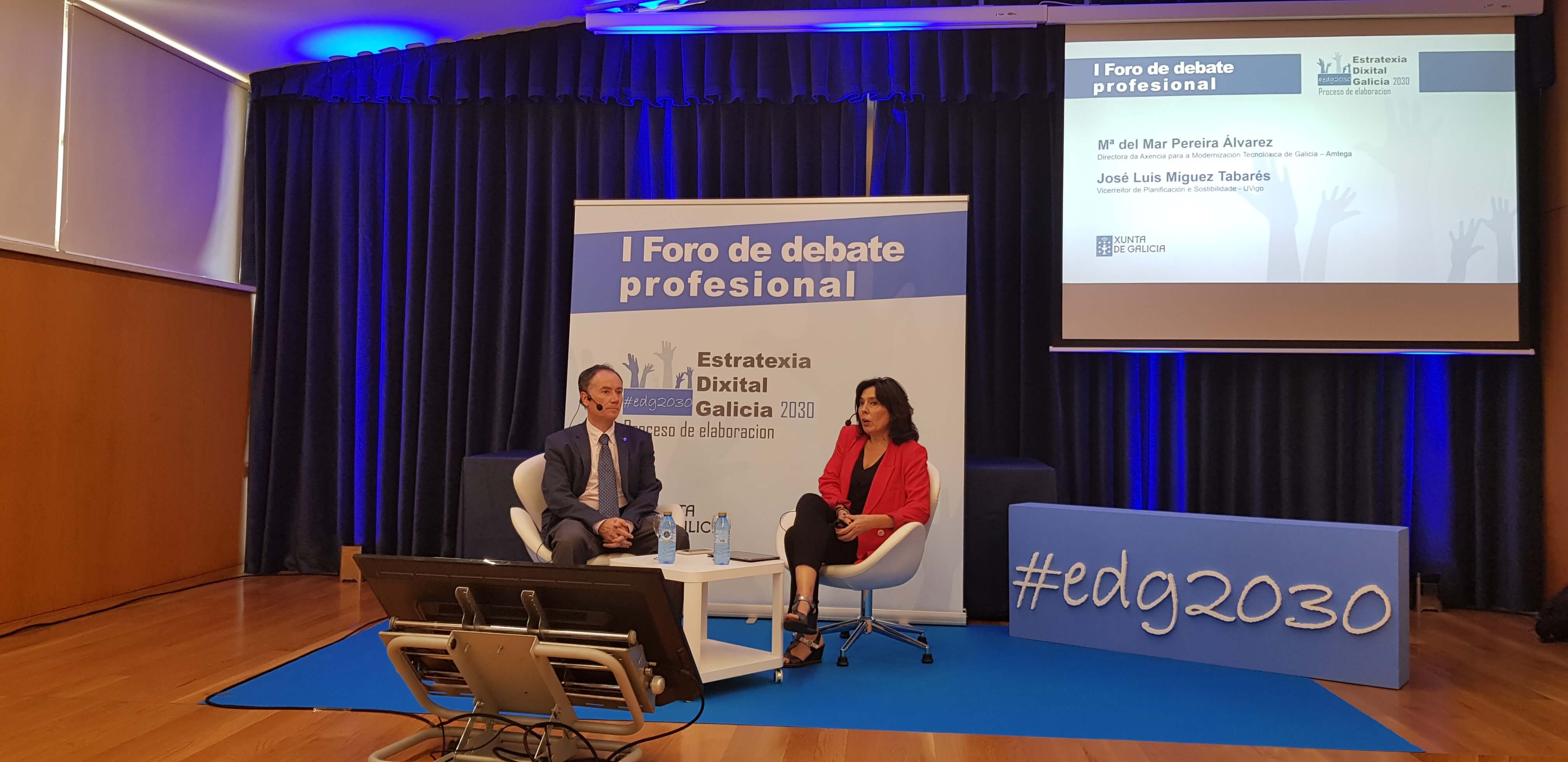 Momento de la tercera jornada para la elaboración de la Estrategia Digital de Galicia 2030.