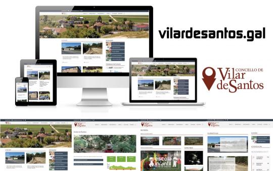 Web de vilardesantos.gal.