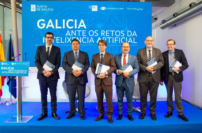 Acto de presentación del estudio sobre el Marco ético normativo y adopción de la inteligencia artificial (IA) en Galicia.