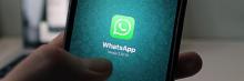 Pantalla de Whatsapp.