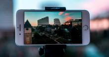 Smartphone grabando un vídeo.