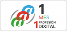 Logo 1 mes 1 profesión digital