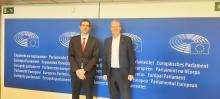 Julián Cerviño e Axel Voss.